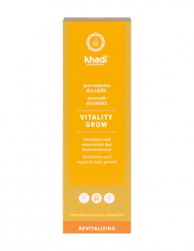 Ulei Indian crestere par si anticadere, 50ml - Khadi