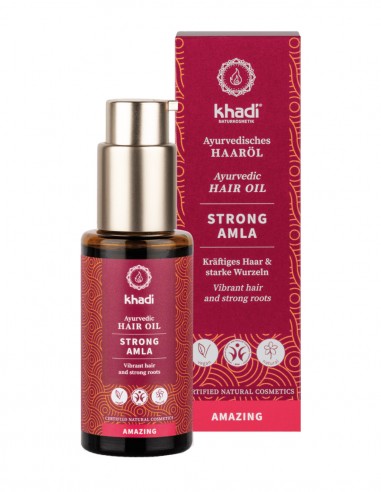 Ulei cu Amla anticadere par, 50ml - Khadi
