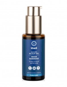 Ulei ayurvedic cu neem pentru scalp, 50ml  - Khadi