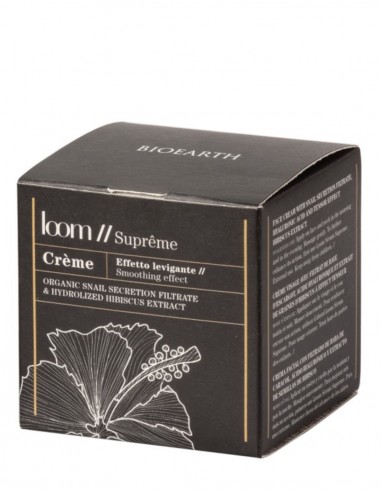 Crema de fata cu extract de melc, 30ml - Loom Supreme Bioearth - ambalaje