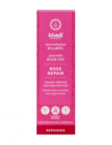 Ulei reparator par cu trandafir, 50ml - fata