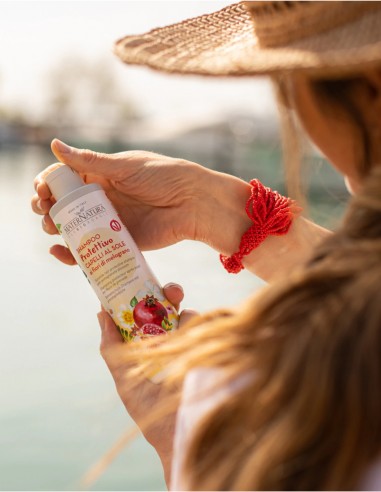 Sampon protectie soare cu flori de rodie – Maternatura