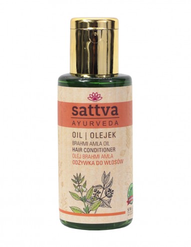 Ulei de par hidratant Amla si Brahmi, 100ml – Sattva Ayurveda