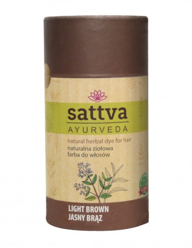 Vopsea Saten Deschis – Sattva Ayurveda