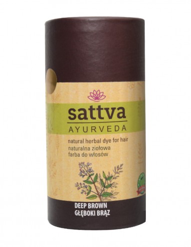 Vopsea Saten Ciocolatiu – Sattva Ayurveda