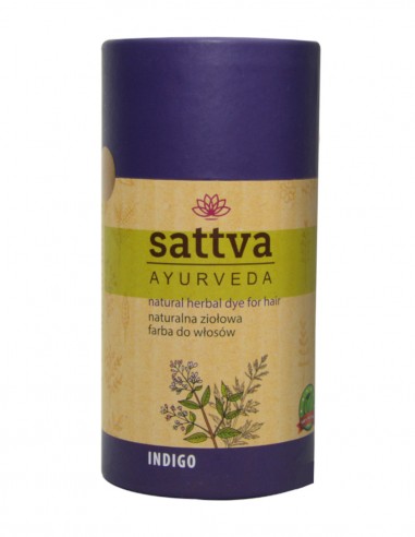 Vopsea Henna Indigo – Sattva Ayurveda