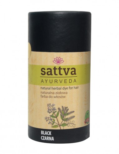 Vopsea Henna Negru – Sattva Ayurveda