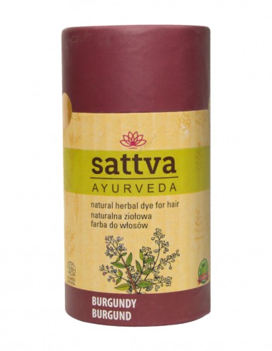 Vopsea de par Roscat Burgundy, 150gr – Sattva Ayurveda