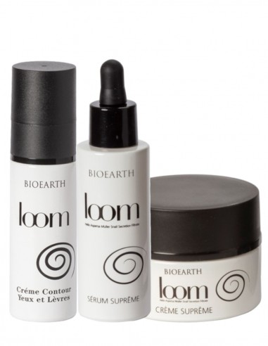 Set 3 cosmetice cu extract melc Loom Supreme - Bioearth