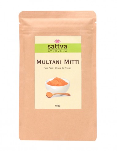 Argila Multani Mitti,100gr – Sattva Ayurveda