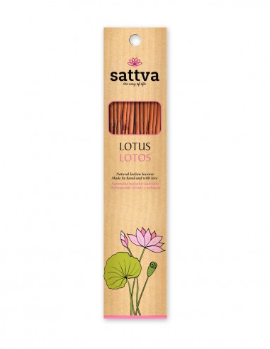 Betisoare parfumate cu Lotus – Sattva Ayurveda