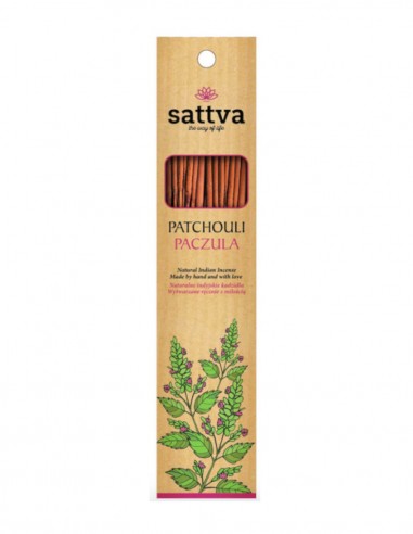 Betisoare parfumate cu Patchouli – Sattva Ayurveda