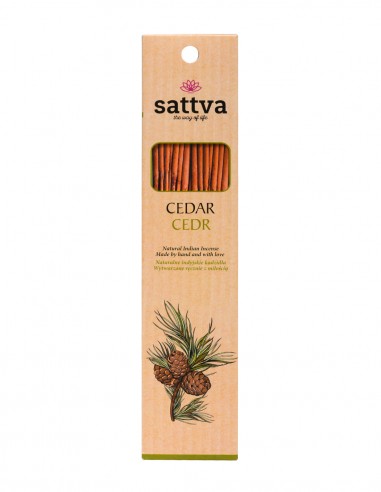 Betisoare parfumate cu Cedar – Sattva Ayurveda
