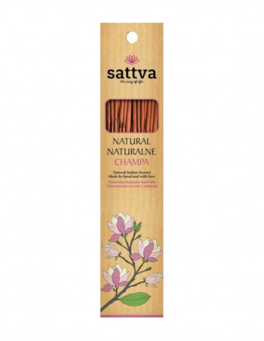 Betisoare parfumate cu Champa – Sattva Ayurveda