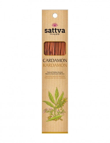 Betisoare parfumate cu Cardamon – Sattva Ayurveda