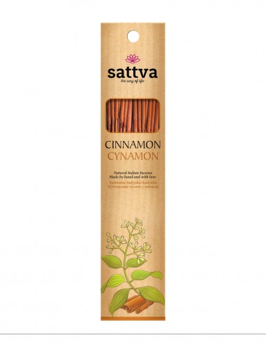 Betisoare parfumate cu Scortisoara – Sattva Ayurveda