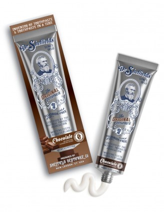 Pasta de dinti fara fluor pentru copii cu ciocolata, 140 ml - Dr. Sheffields