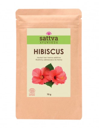 Pudra de hibiscus, 70gr – Sattva Ayurveda