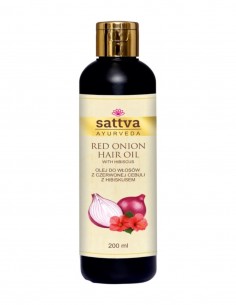 Ulei cu ceapa, anticadere si crestere par, 200ml – Sattva Ayurveda 2