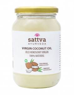 Ulei de cocos presat la rece, 500 ml – Sattva Ayurveda