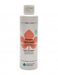 Sampon bio intaritor cu Liquepom®, 200ml - Biofficina Toscana