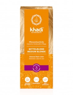Henna Blond Mediu Vopsea de par Khadi