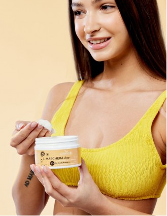 Masca pentru par expus la soare cu maracuja, 200ml – Maternatura