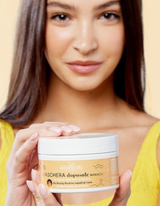 Masca pentru par expus la soare cu maracuja, 200ml – Maternatura