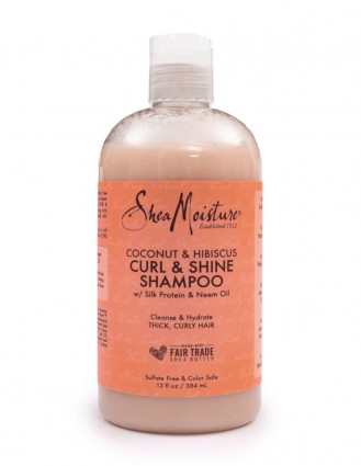 Sampon cu extract de cocos si hibiscus, 384 ml - Shea Moisture