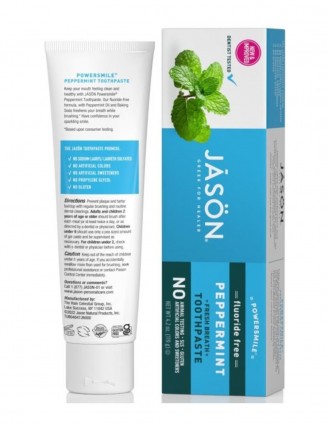 Pasta de dinti Powersmile pentru albirea dintilor, 119g - Jason