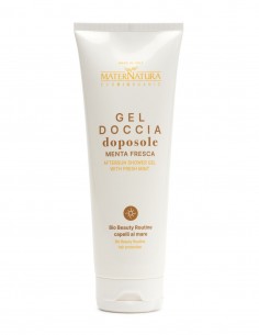 Gel de dus dupa plaja cu menta, 250ml -  Maternatura