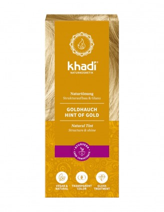 Henna Golden Blond Vopsea de par Khadi