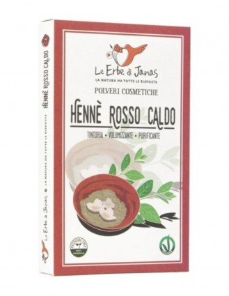 Henna Rosu Cald Le Erbe di Janas 100gr