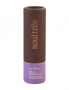 Balsam buze cu Violete si unt de Kokum - Soultree 2