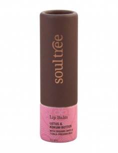 Balsam buze cu Lotus si unt de Kokum - Soultree 2