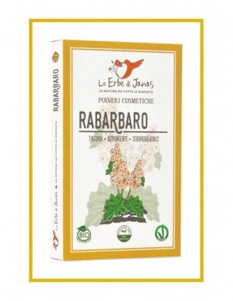 Pudra ayurvedica de Rubarba, 100gr - Erbe di Janas