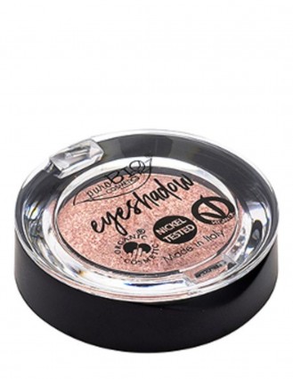 Fard de pleoape Roz sidefat 25 - PuroBio Cosmetics