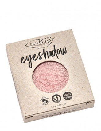 Fard de pleoape Roz sidefat 25 - PuroBio Cosmetics