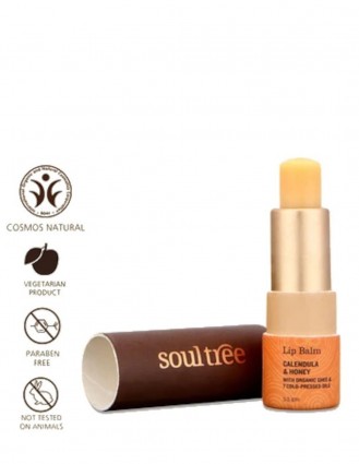 Balsam buze ayurvedic cu galbenele - Soultree