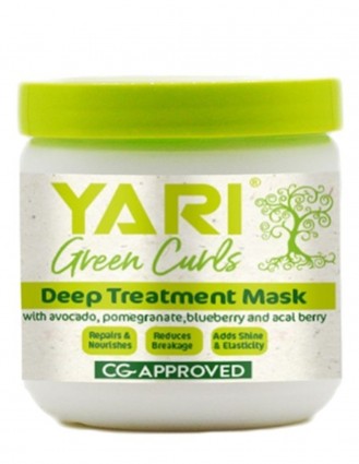 Masca intens hidratanta pentru par cret, 475 ml - Yari Green Curls