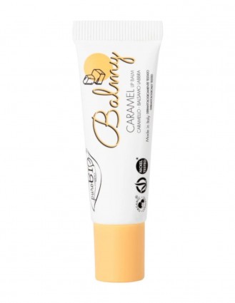 Balsam de buze incolor Caramel Balmy 06 - Purobio