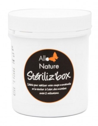 Recipient sterilizare si pastrare cupa menstruala - Allonature