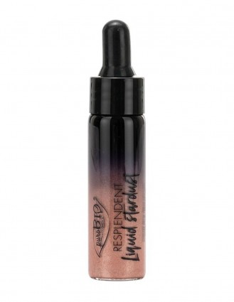 Iluminator lichid 02 Roz Auriu - PuroBio Cosmetics