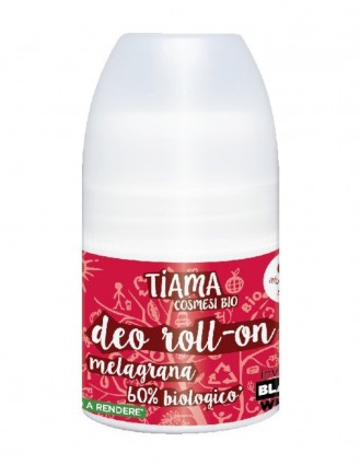 Deodorant bio roll-on rodie, 50ml - Tiama