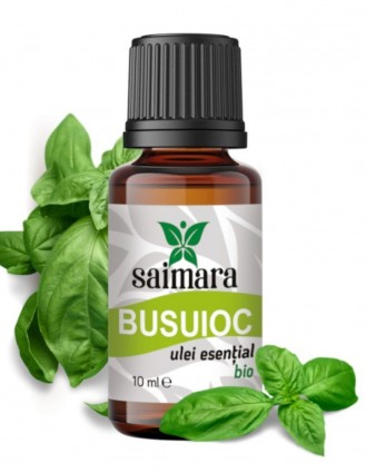 Ulei de Busuioc, 10ml - Saimara