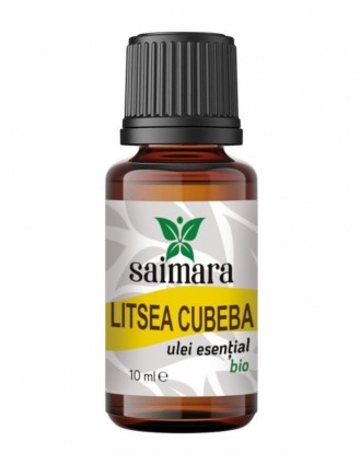Ulei de Litsea Cubeba (May Chang), 10ml - Saimara