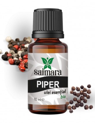 Ulei de Piper Negru, 10ml - Saimara