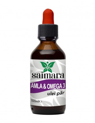 Ulei de par Amla & Omega 3, 100ml - Saimara