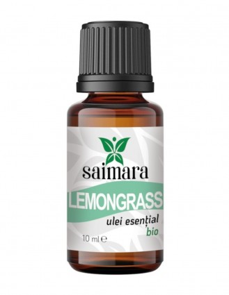 Ulei esential de Lemongrass, 10ml - Saimara