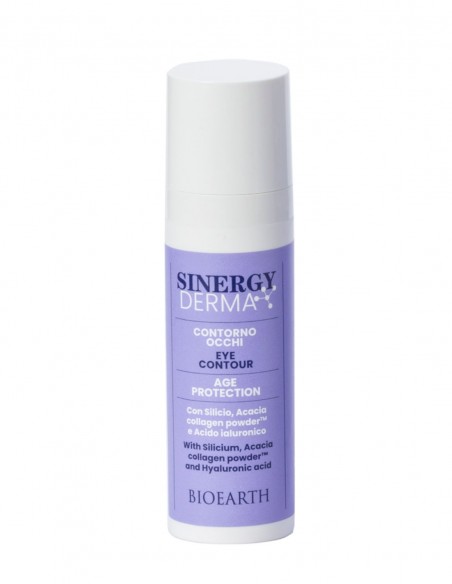 Crema de ochi cu colagen, acid hialuronic si siliciu, 30ml – Sinergy Derma Bioearth